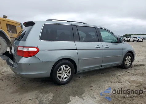 2007 Honda Odyssey Exl из США, поврежденный, VIN 5FNRL38647B019669